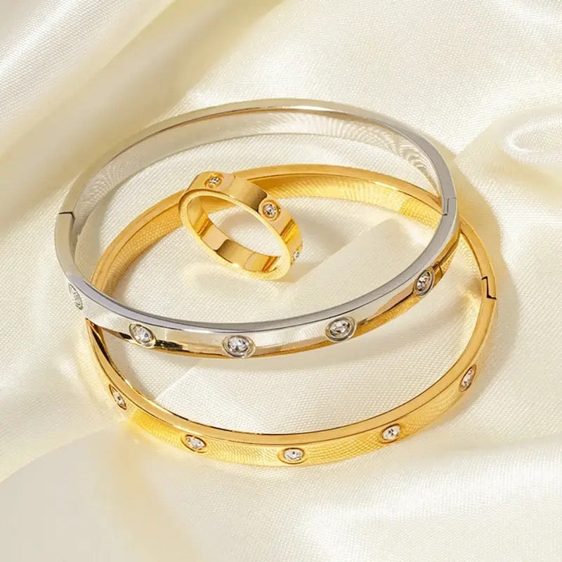 Goldenes Amore Armband