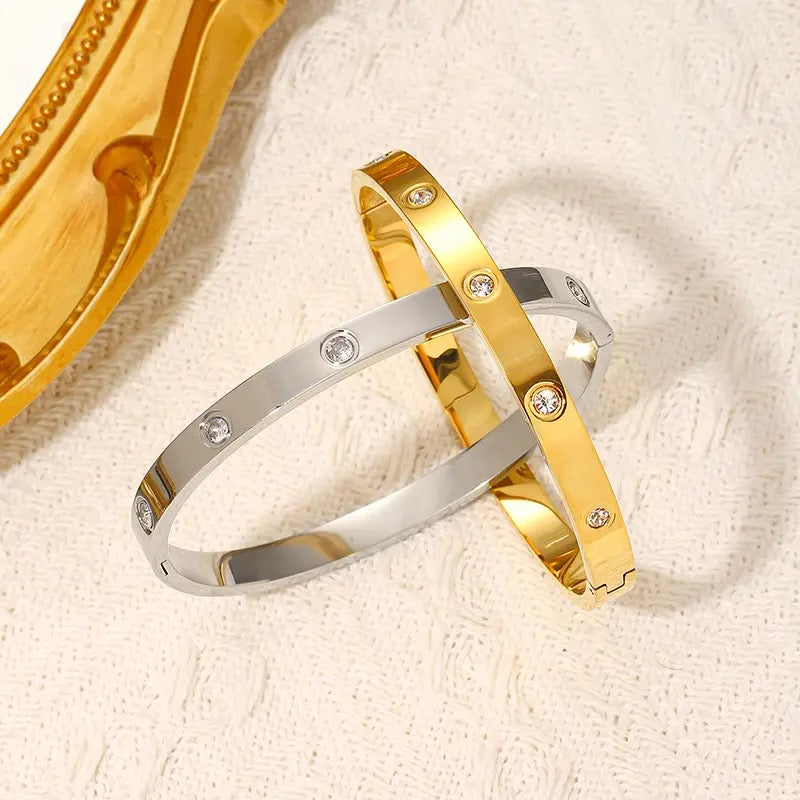 Goldenes Amore Armband